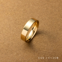 CREAM-DOT | ステンレス製 リング 指輪 ピンキーリング 金属アレルギー つけっぱなし ペアリング レディース メンズ 大きいサイズ 17号 21号 大人 上品 華奢 シンプル オフィス きれいめ ゴールド シルバー ピンクゴールド