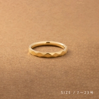 CREAM-DOT | ステンレス製 リング 指輪 金属アレルギー つけっぱなし レディース 7号 9号 17号 20号 23号 大きいサイズ 多面カット ダイヤカット 大人 上品 華奢 シンプル ゴールド シルバー ピンクゴールド