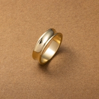 CREAM-DOT | ステンレス製 リング 指輪 金属アレルギー つけっぱなし レディース 大きいサイズ ワイド 凹み 12号 15号 17号 サージカルステンレス 大人 上品 エレガント きれいめ カジュアル シンプル ゴールド シルバー ピンクゴールド