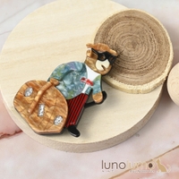lunolumo（ルーノルーモ）のアクセサリー/ブローチ・コサージュ