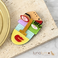 lunolumo（ルーノルーモ）のアクセサリー/ブローチ・コサージュ