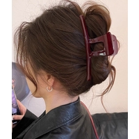 ヘアクリップ・バレッタ レッド/赤色系｜レディース｜Shoplist