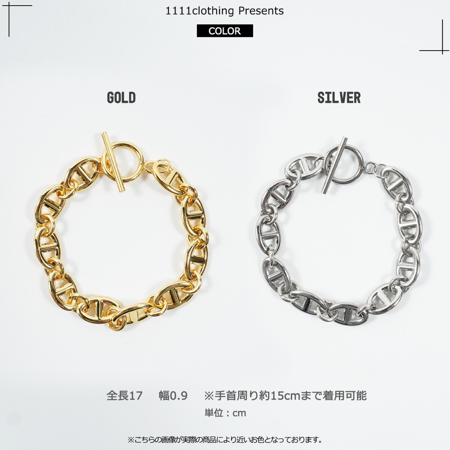 ◇ステンレス アンカーチェーン ブレスレット◇ブレスレット