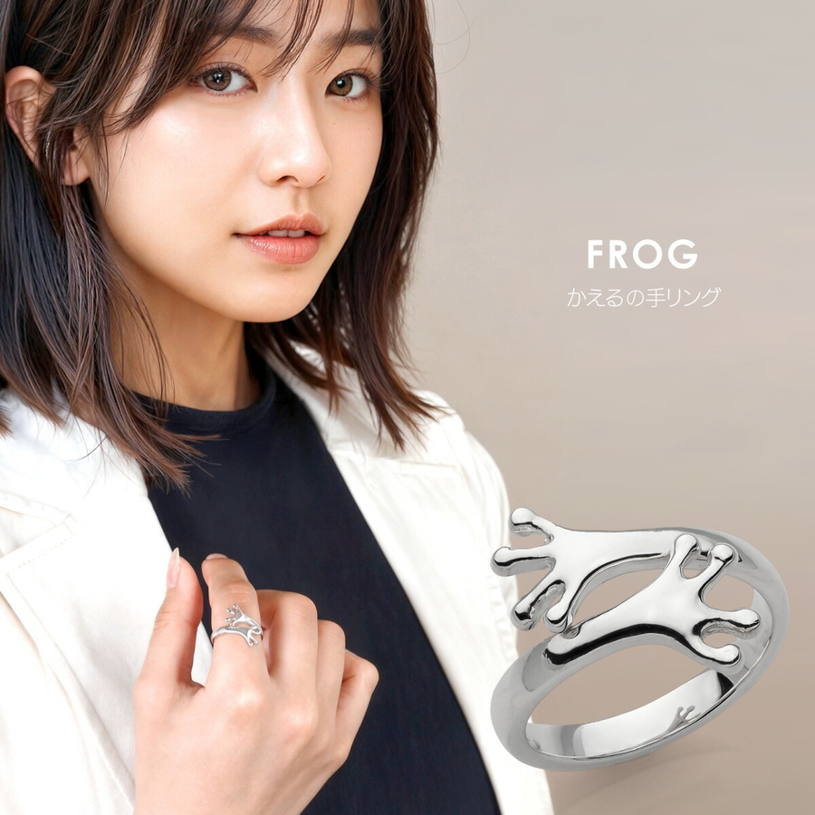 蛙 カエル リング[品番：ASTA0003745]｜2PIECES （ツーピーシーズ）のレディースファッション通販｜SHOPLIST（ショップリスト）