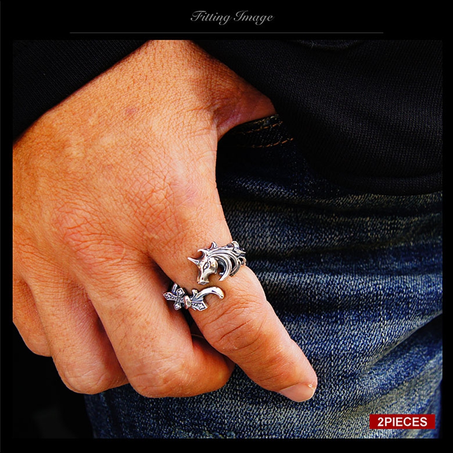 シルバー アクセサリー メンズ[品番：ASTA0003083]｜2PIECES （ツー