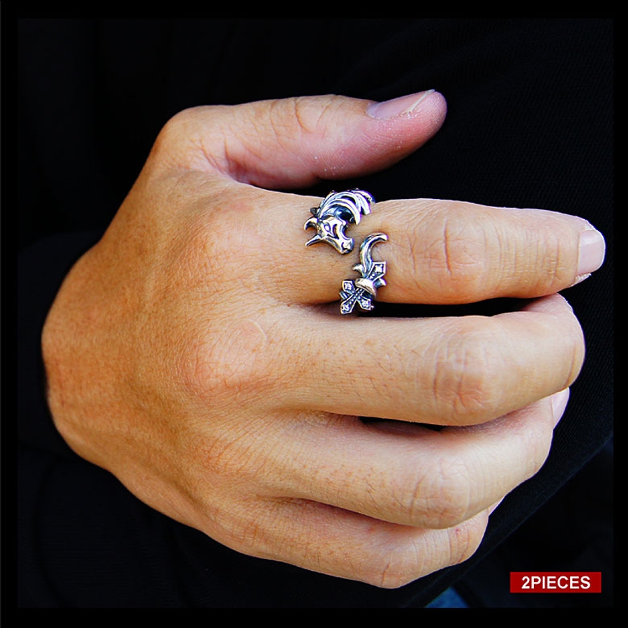 シルバー アクセサリー メンズ[品番：ASTA0003083]｜2PIECES （ツー