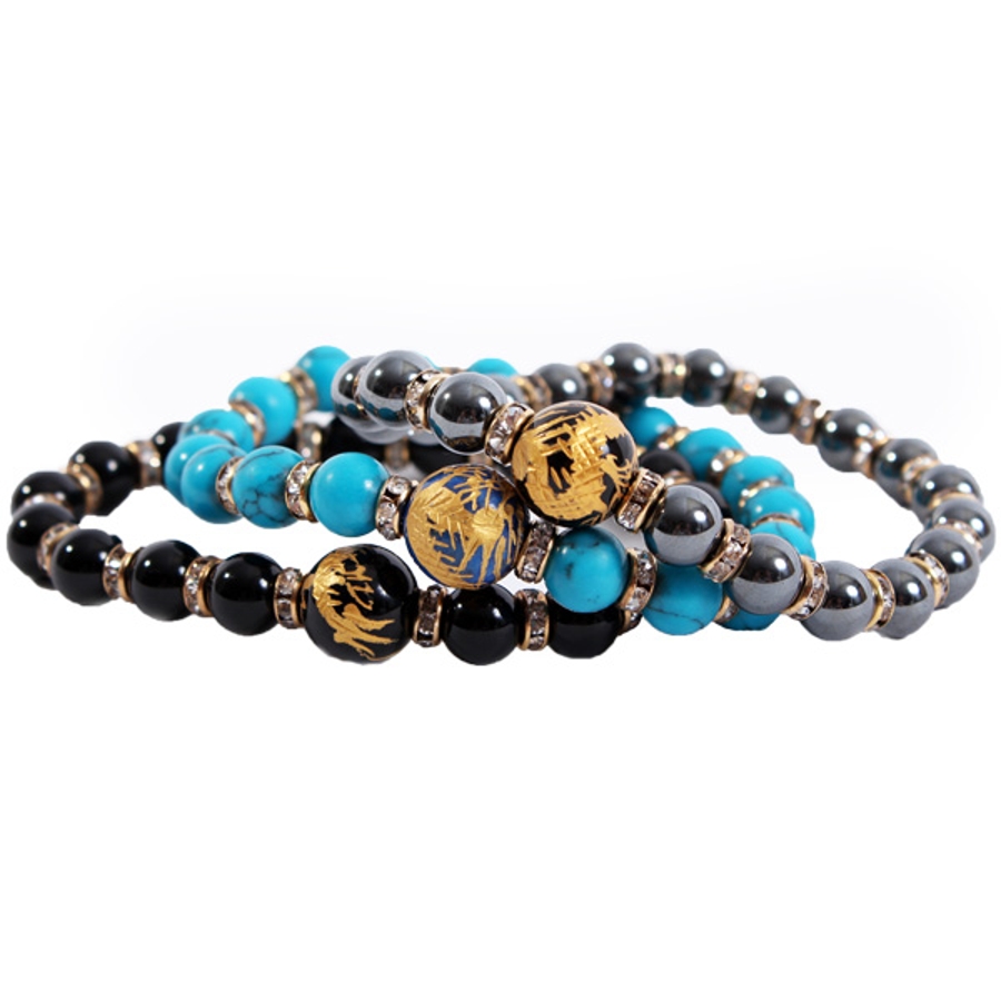 パワーストーン 天然石 ブレスレット[品番：EH000000707]｜8（eight