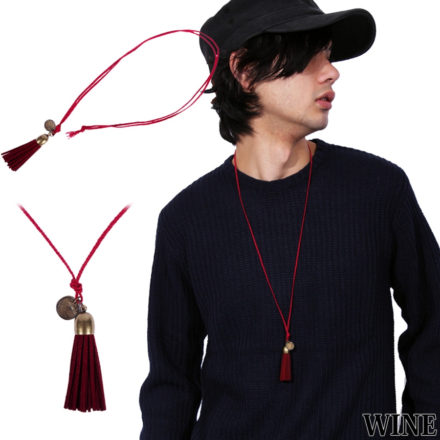 希少　GONGEN 権現 レザーネックレス ゴールド チェーン スライドパーツ ロング ネックレス K18 80cm