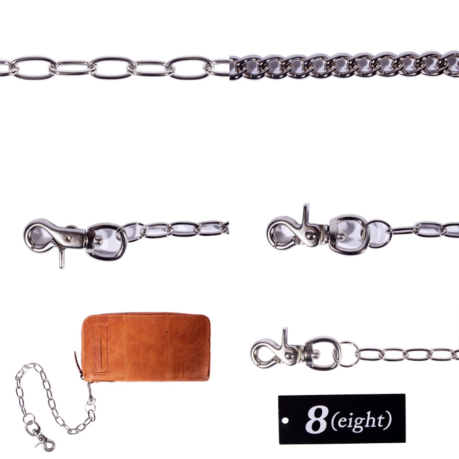 ウォレットチェーン メンズ チェーン全2色シルバー[品番：EH000004346