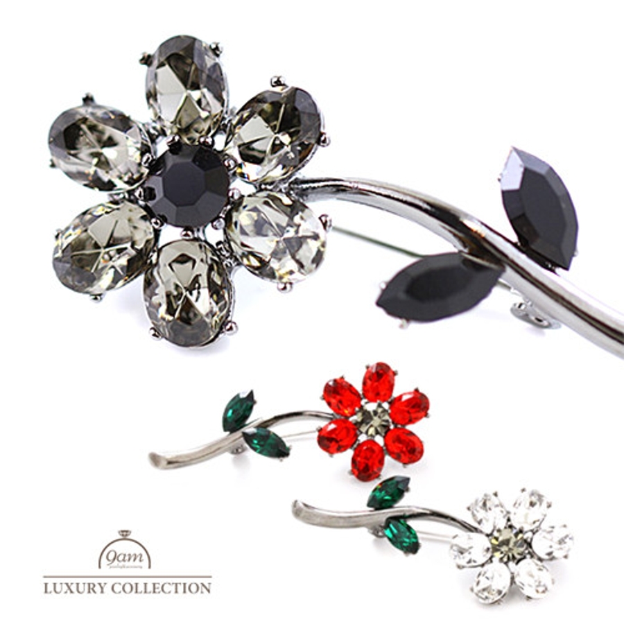ブローチ スワロフスキーブローチ プレゼント[品番：MDPA0000277]｜9am jewelryaccessory（ナインエイエムジュエリーアンド アクセサリー）のレディースファッション通販｜SHOPLIST（ショップリスト）
