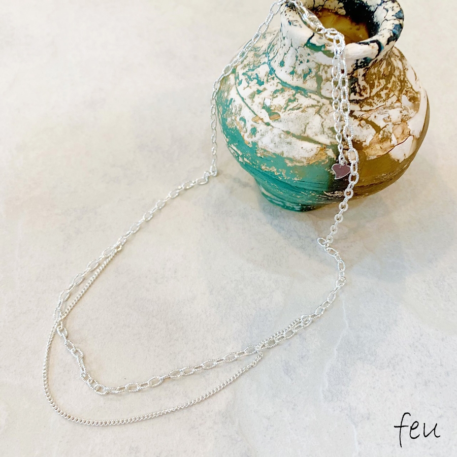 Layered Chainnecklace レイヤードチェーンネックレス 品番 Feuw Feu フゥー のレディースファッション 通販 Shoplist ショップリスト