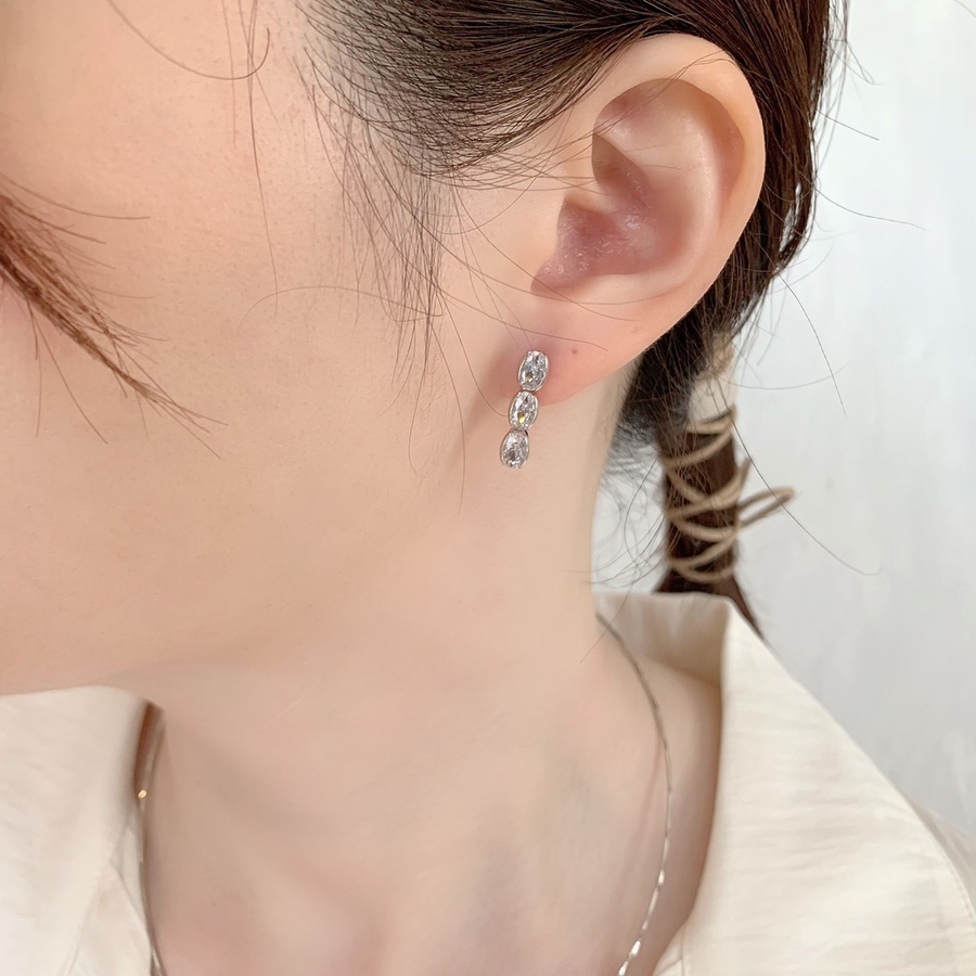 THREE STONE PIERCE[品番：FEUW0001539]｜feu（フゥー）の