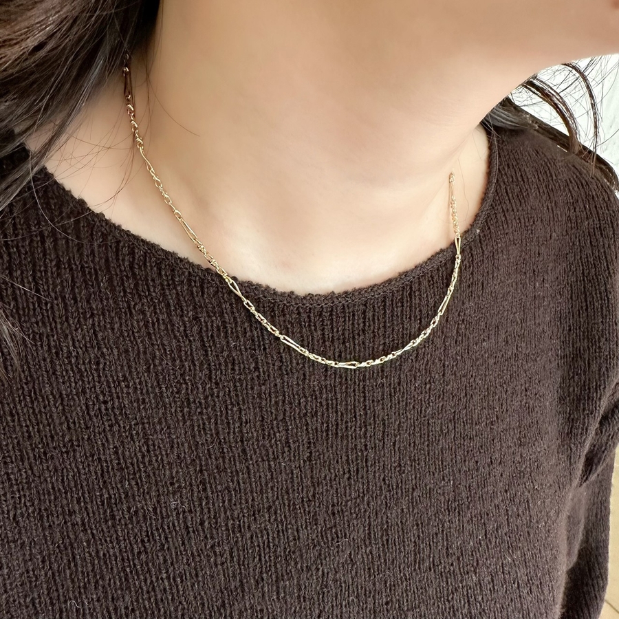 韓国 新品  ネックレス   カジュアル 個性的 ユニセックス  シルバー
