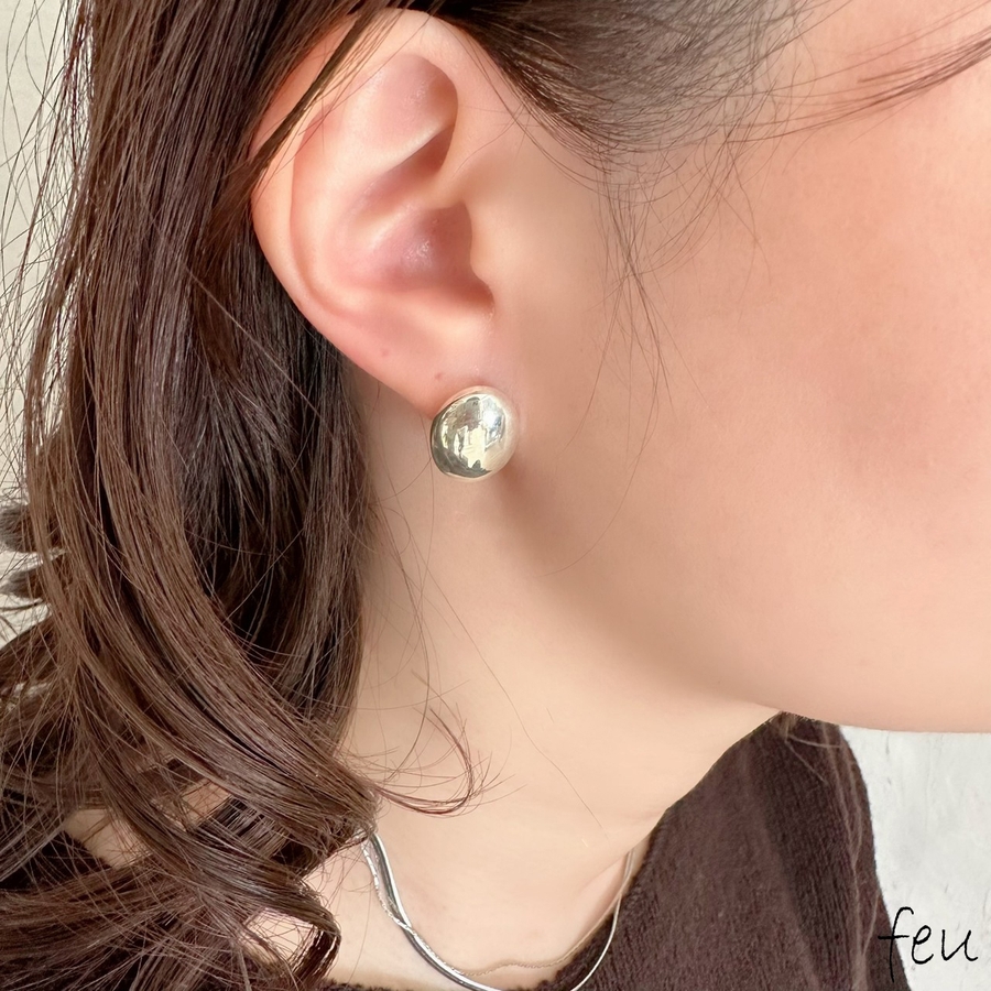 フープピアス ピアス パール ゴールド シルバー925 silver925