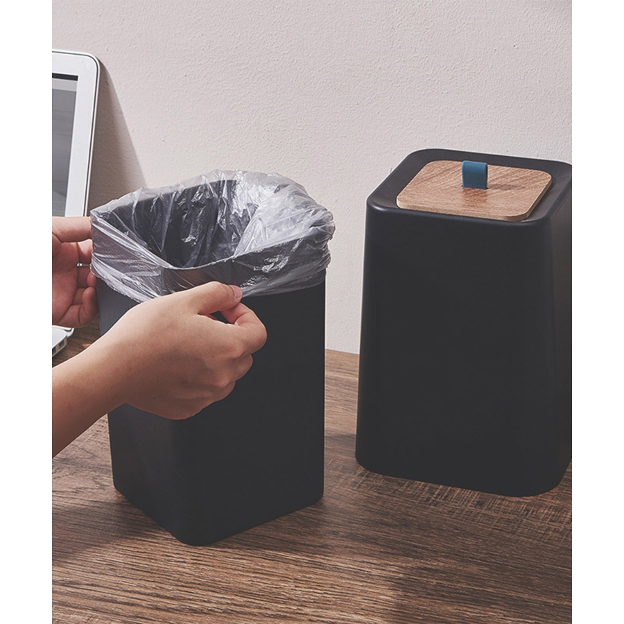 pocothingページ　ミニダストボックス2個　鍵付き ミニダストボックス フタつき 袋が見えにくい ゴミ箱[品番