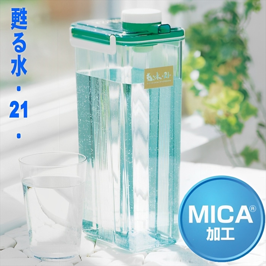最大62％オフ！ MICA加工 元気の水ポット 容量2.0L 品番M-11T