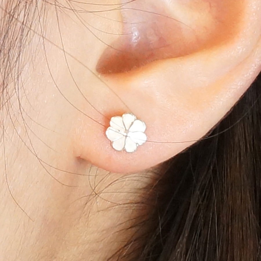 シルバーピアス スタッドピアス 花[品番：YUKA0007848]｜YUKATAN