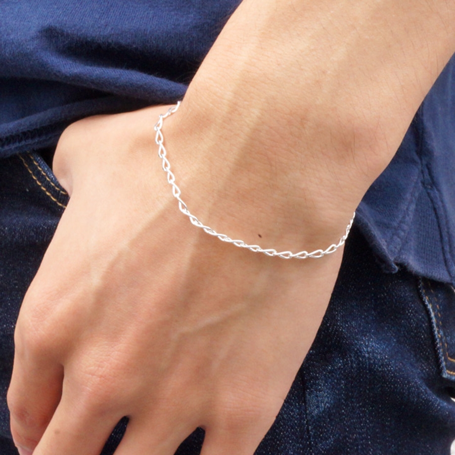 シルバー925 キヘイチェーンブレスレット オーソドックス[品番