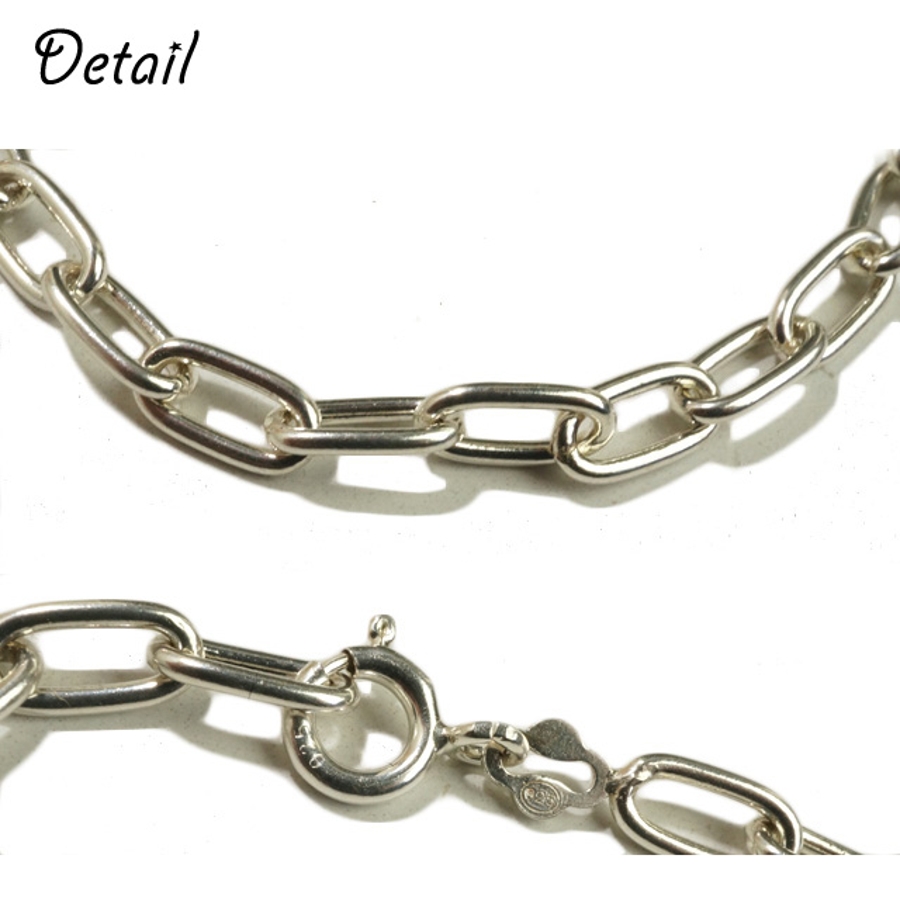 シルバー ブレスレット ゴツイ　925　 約23cm 03c03 43070.jpg