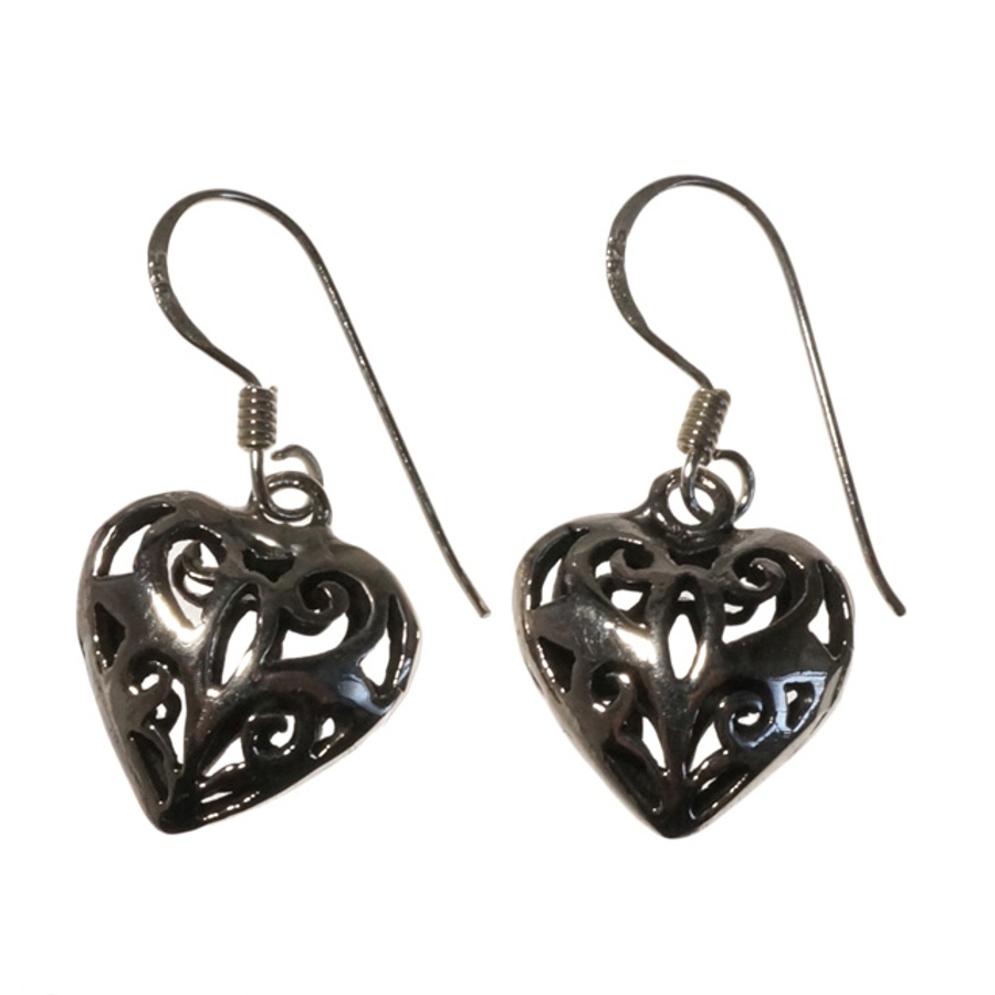   ハート型シルバーピアス シルバーハートピアス（片耳用）｜ピアス｜ノジェス 公式