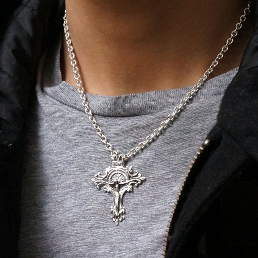 シルバー クロスモチーフ ネックレスヘッド Chrome Hearts シルバー