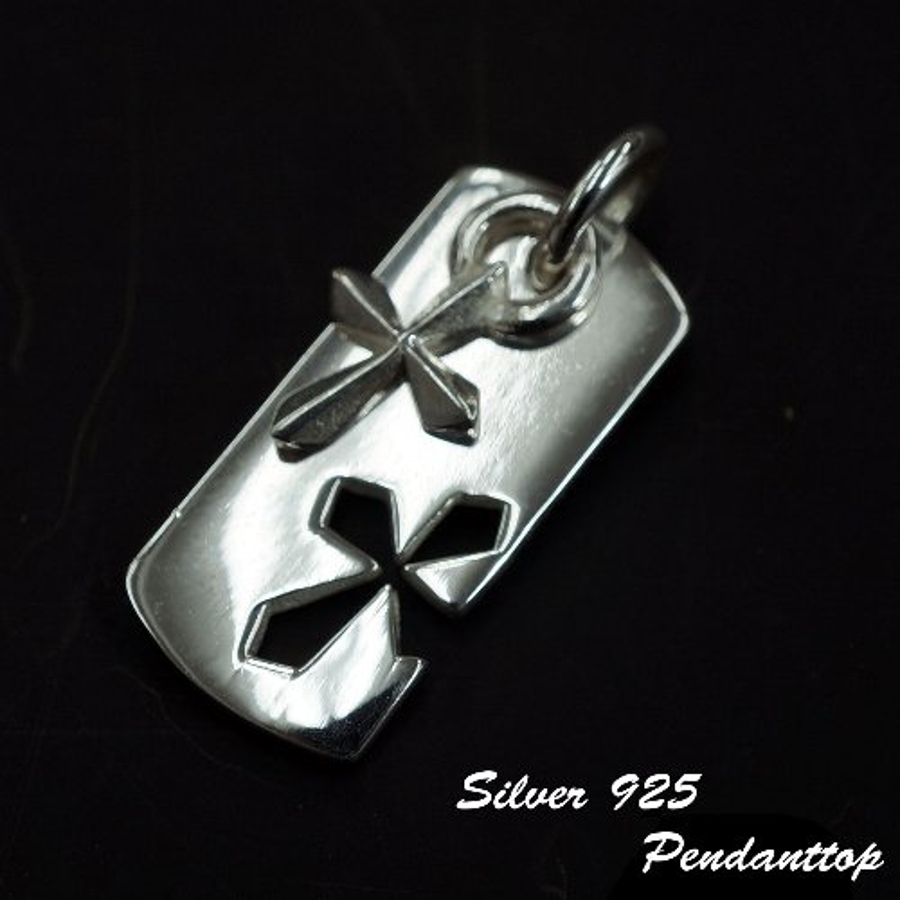 楽天市場】リリークロス シルバー ペンダントトップ (チェーンなし