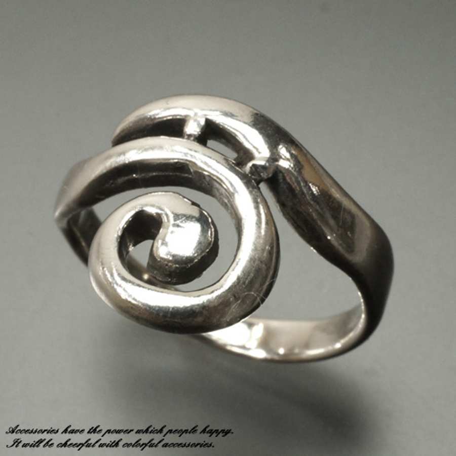 専用です。　リング curio 　シルバー　リング　アクセサリー キュリアス フェザー リング シルバーいぶし加工（Curious Ring