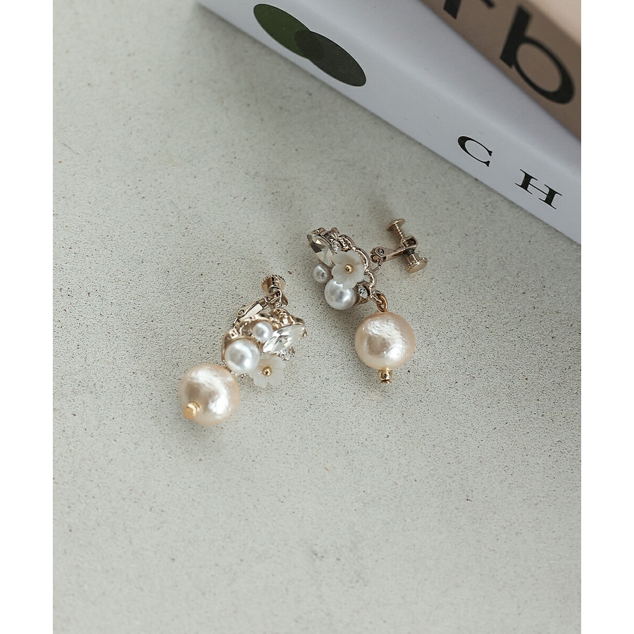 イヤリング ピアス 結婚式 イヤーアクセサリー お呼ばれ おしゃれ[品番：BNRW0000304]｜AUNI（アウニイ）のレディース ...