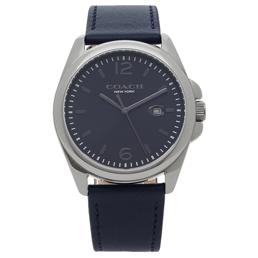 COACH コーチ 腕時計 メンズ 革ベルト レザー 40mm 男性用