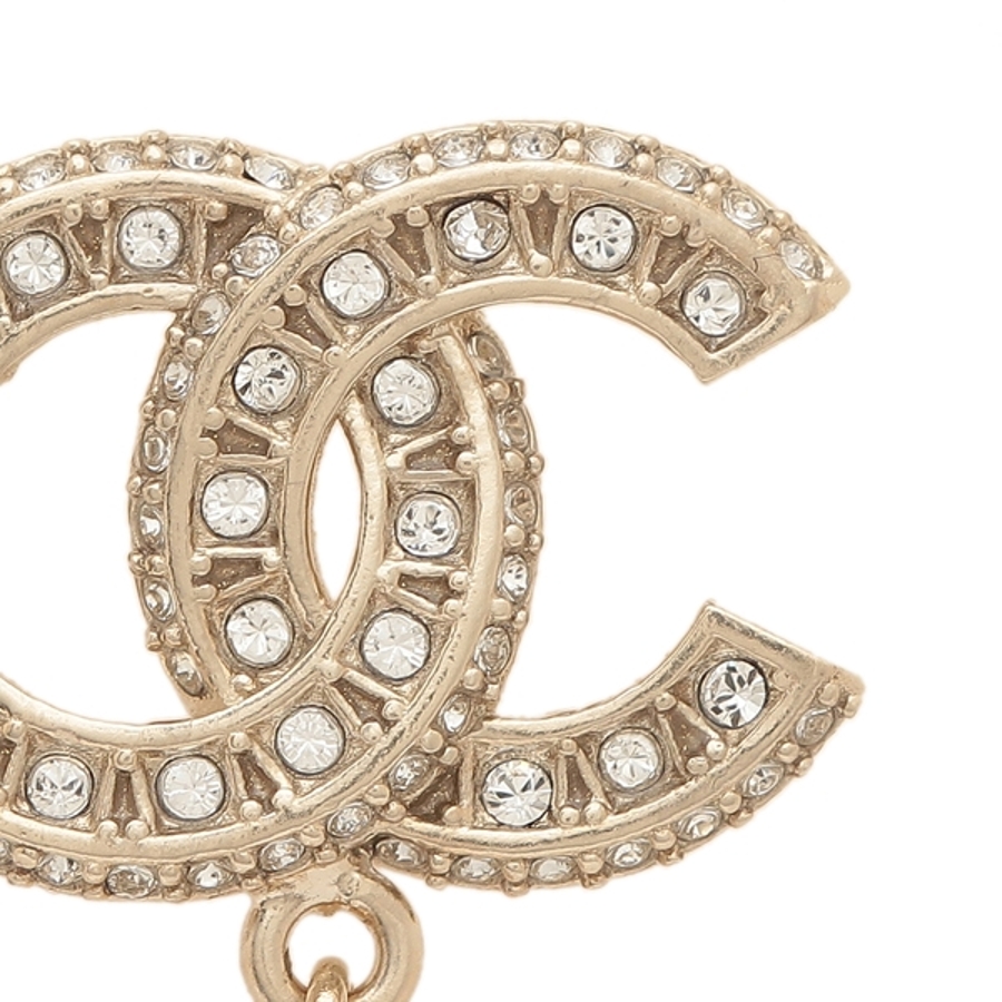 ジャンク　CHANEL シャネル　ココマーク　ピアス　キャッチャー無し シャネル CHANEL ピアス ココマーク CCマーク ゴールド