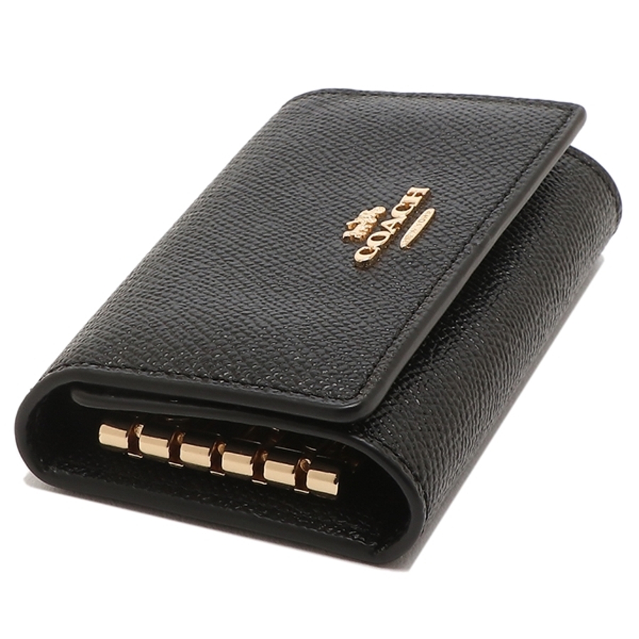 COACH - 新品☆COACH キーケース メンズ ブラック エンボス
