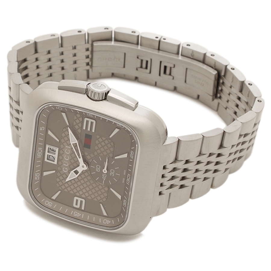 グッチ 時計 クーペ クォーツ シルバー メンズ GUCCI YA131301