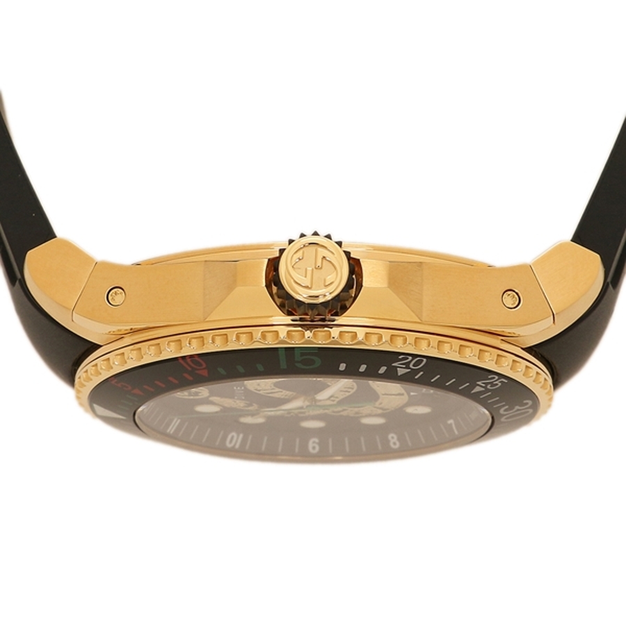 グッチ 時計 クォーツ ブラック メンズ GUCCI YA136219[品番