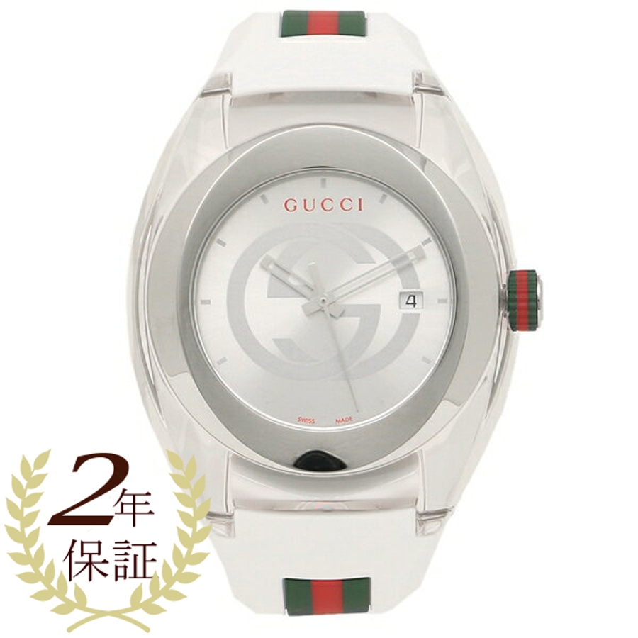 楽天市場】＼9,469円OFFクーポン☆3/1はさらに+3倍／ グッチ ダイヴ クオーツ 腕時計 メンズ 蜂 GUCCI YA136339 アナログ  グリーン レッド 赤 スイス製 高級 ブランド おしゃれ 防水 プレゼント 男性 実用的 : 腕時計のななぷれ