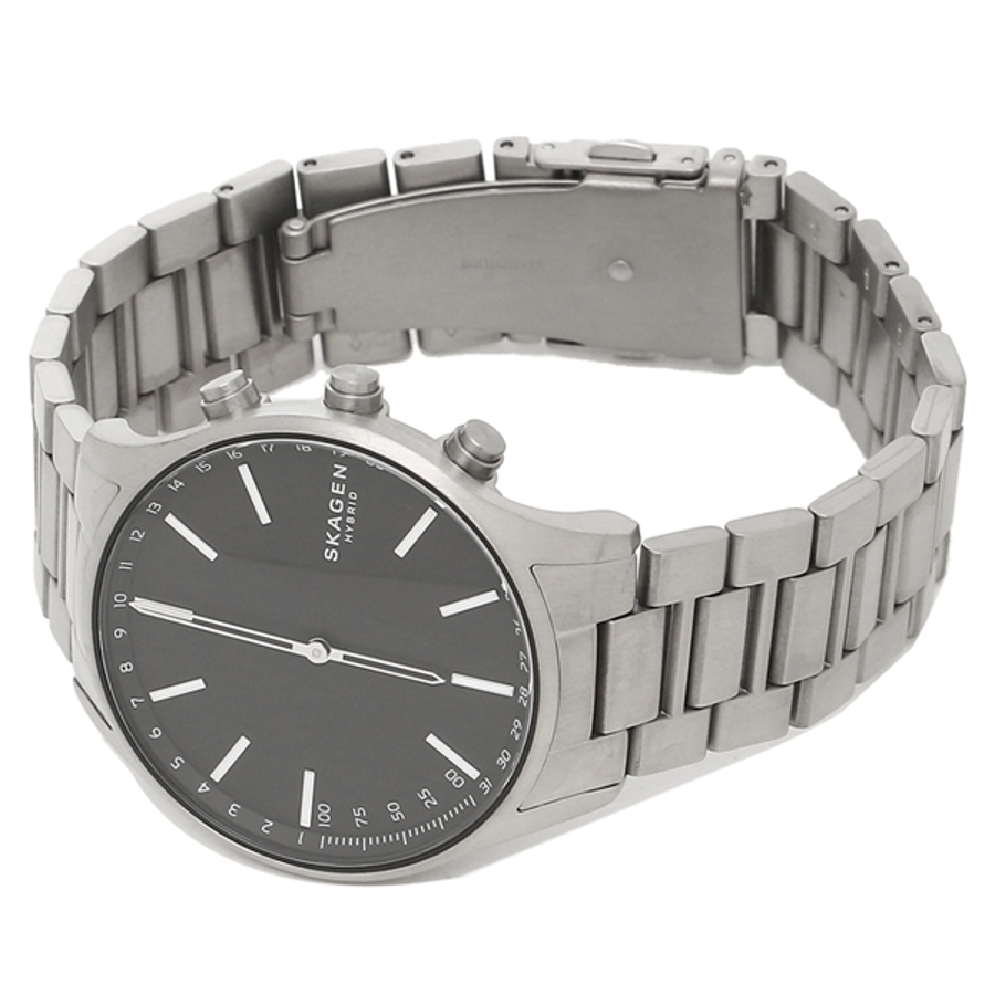 SKAGEN シルバー ミニマリスト時計 箱付き 2万円台で普段使いにおすすめ【直線ラインが美しい“角形時計