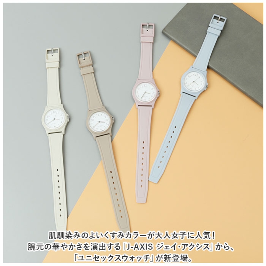 J-AXIS ジェイアクシス ユニセックスウォッチ 10気圧防水[品番