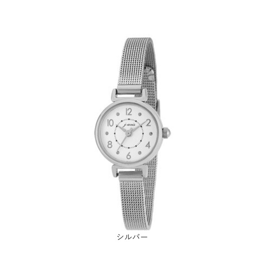 J-AXIS ジェイアクシス レディースウォッチ メッシュベルト[品番 J-AXIS ジェイアクシス レディースウォッチ メッシュベルト[品番