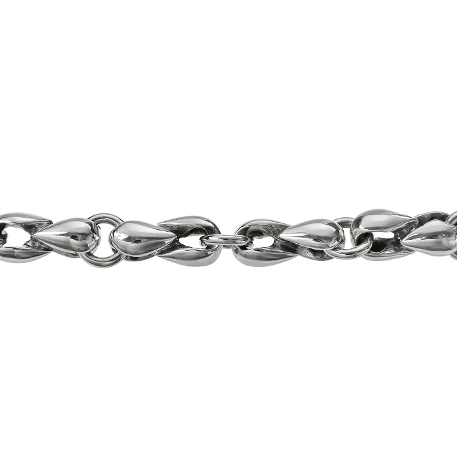 ティアーリンクブレスレットシンプルシルバー925アクセサリー