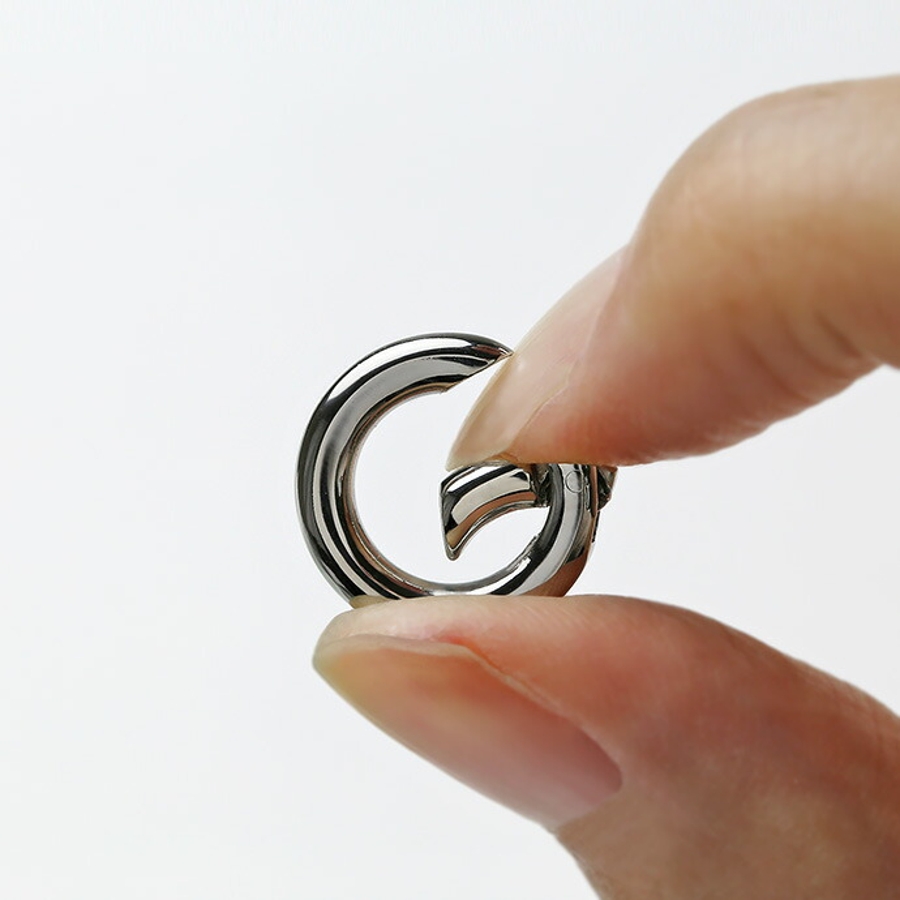 直径15mmステンレスキーリングキーホルダー輪っかステンレスパーツ