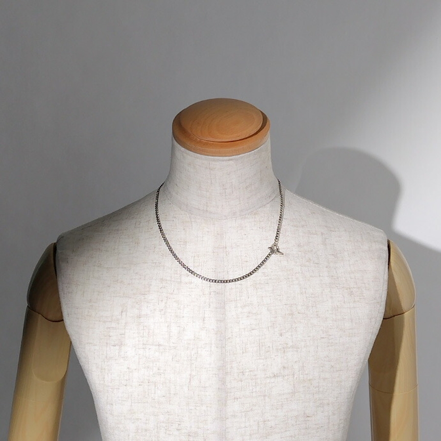 ツイスト ホースシュー 喜平 チェーン ネックレス 52cm[品番