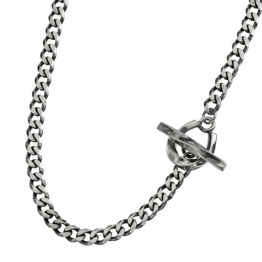 ツイスト ホースシュー 喜平 チェーン ネックレス 52cm[品番