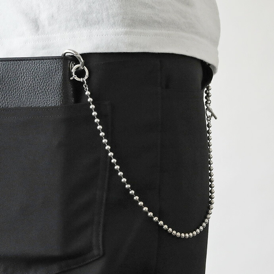 2WAY ボール マンテル ウォレットチェーン ネックレスにもなる[品番