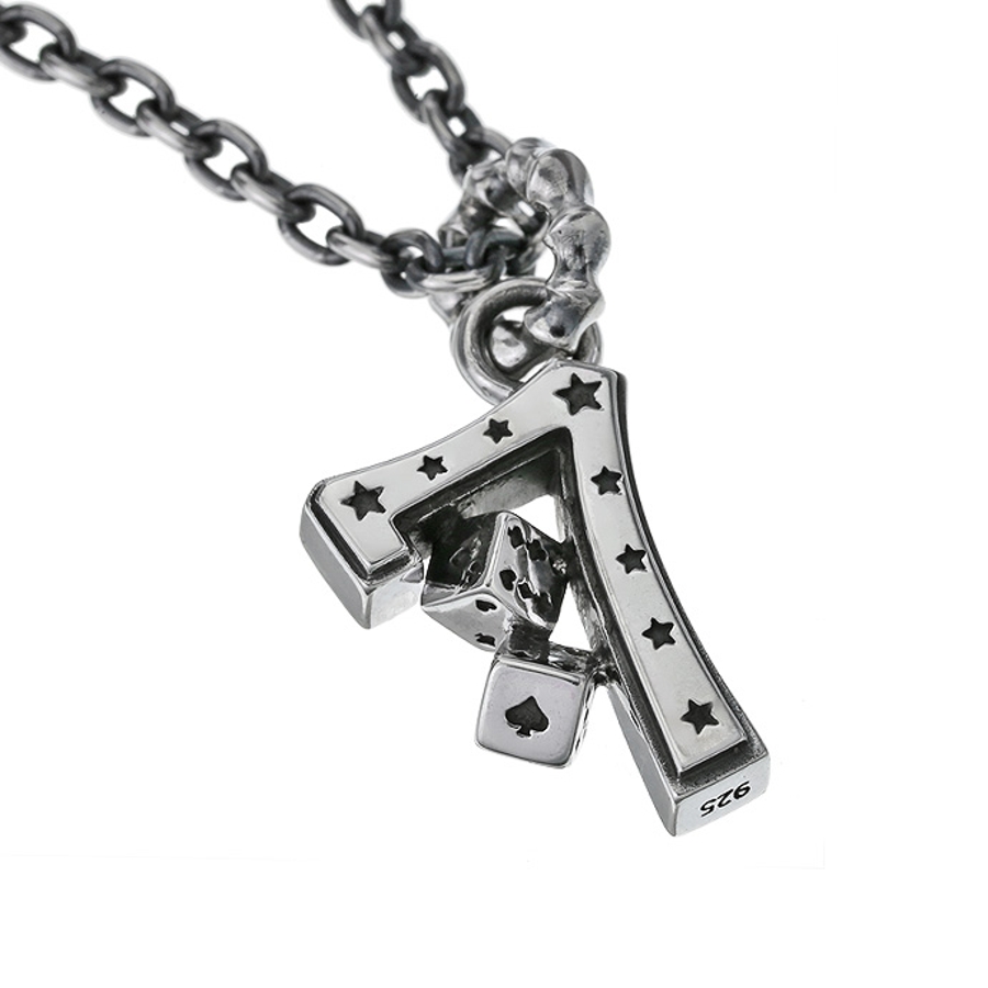 LITTLEDICEラッキーセブントランプダイスペンダントシルバー925アクセサ…