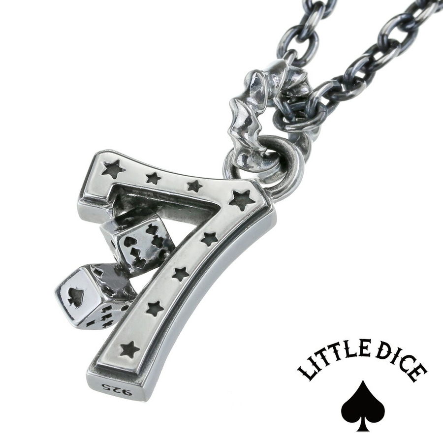 LITTLEDICEラッキーセブントランプダイスペンダントシルバー925