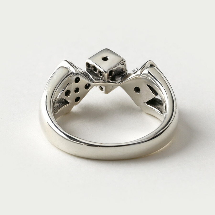 トリプルダイスリングシルバー925アクセサリー指輪Binichビニッチ[品番