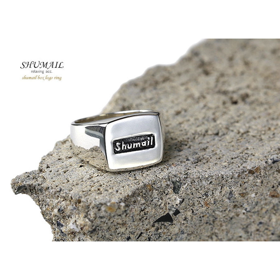 Shumailシュメールシュメールボックスロゴリング指輪 品番 Ctra シルバーアクセサリーbinich シルバーアクセサリー のメンズファッション通販 Shoplist ショップリスト