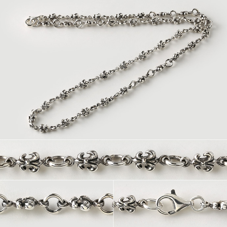 純銀ネックレス 925シルバー Silver Necklace -Tsuchime- シルバー ネックレス – yuzen-official