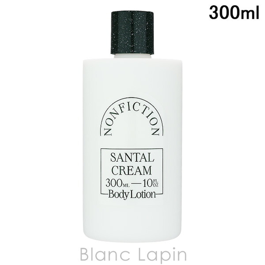 ノンフィクション ボディローション サンタルクリーム 300ml[品番