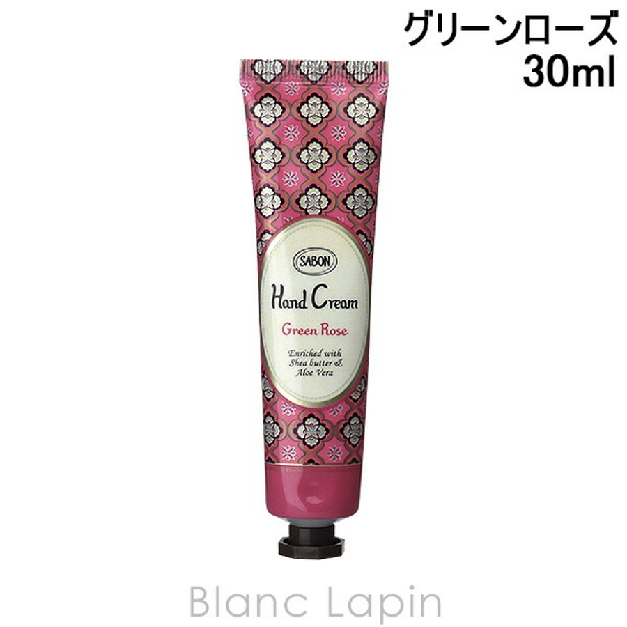サボン ハンドクリームグリーンローズ 30ml[品番：BLAE0011370]｜BLANC