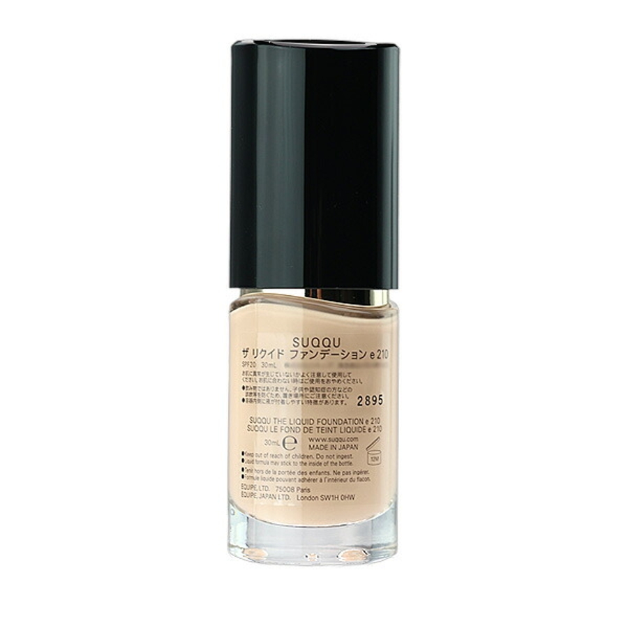 新品未開封SUQQU ザ　リクイド　ファンデーション　210 30ml SUQQU＞SUQQUリクイド史上最高の「艶高さ」にアップデートした「ザ ファンデーション